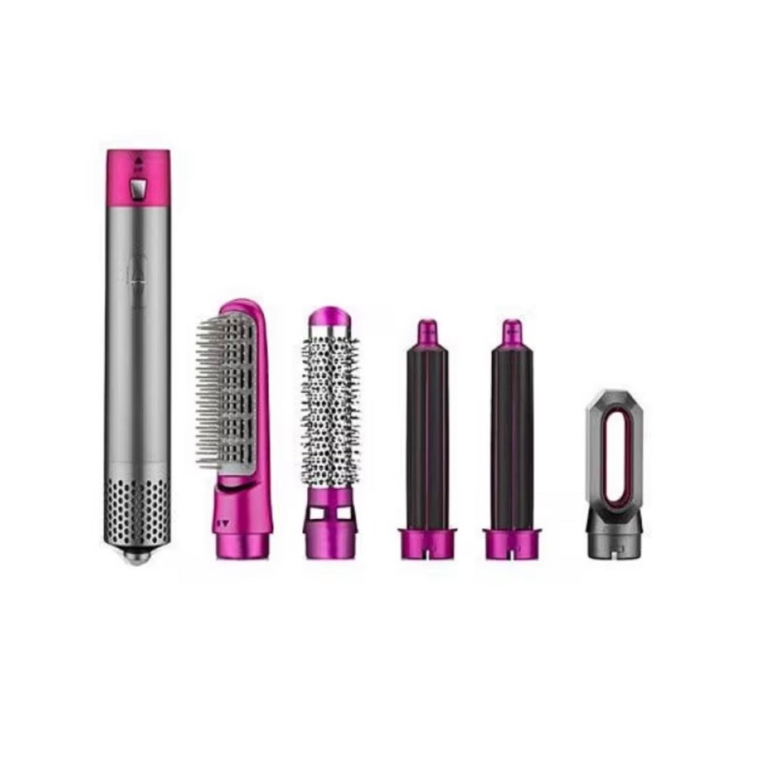 5-in-1 Hair Straightening Brush – Effortless Styling for Every Day