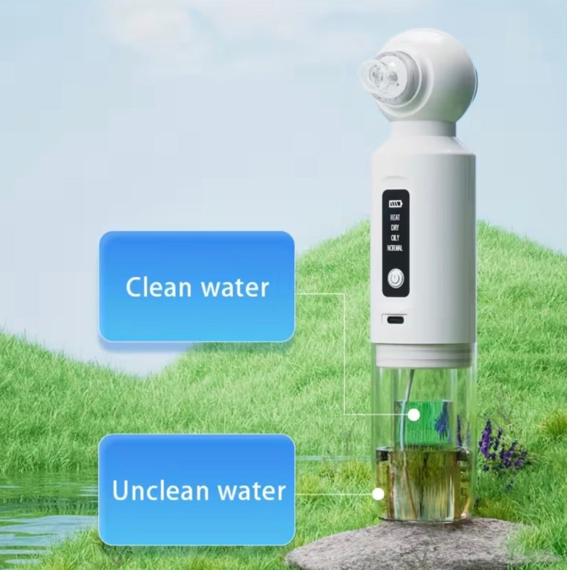 Deep Pore Vacuum Blackhead Remover