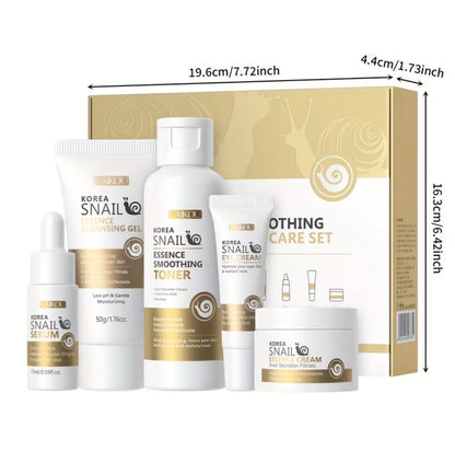 Korea Snail Skincare Set – Complete Hydration & Renewal Collection