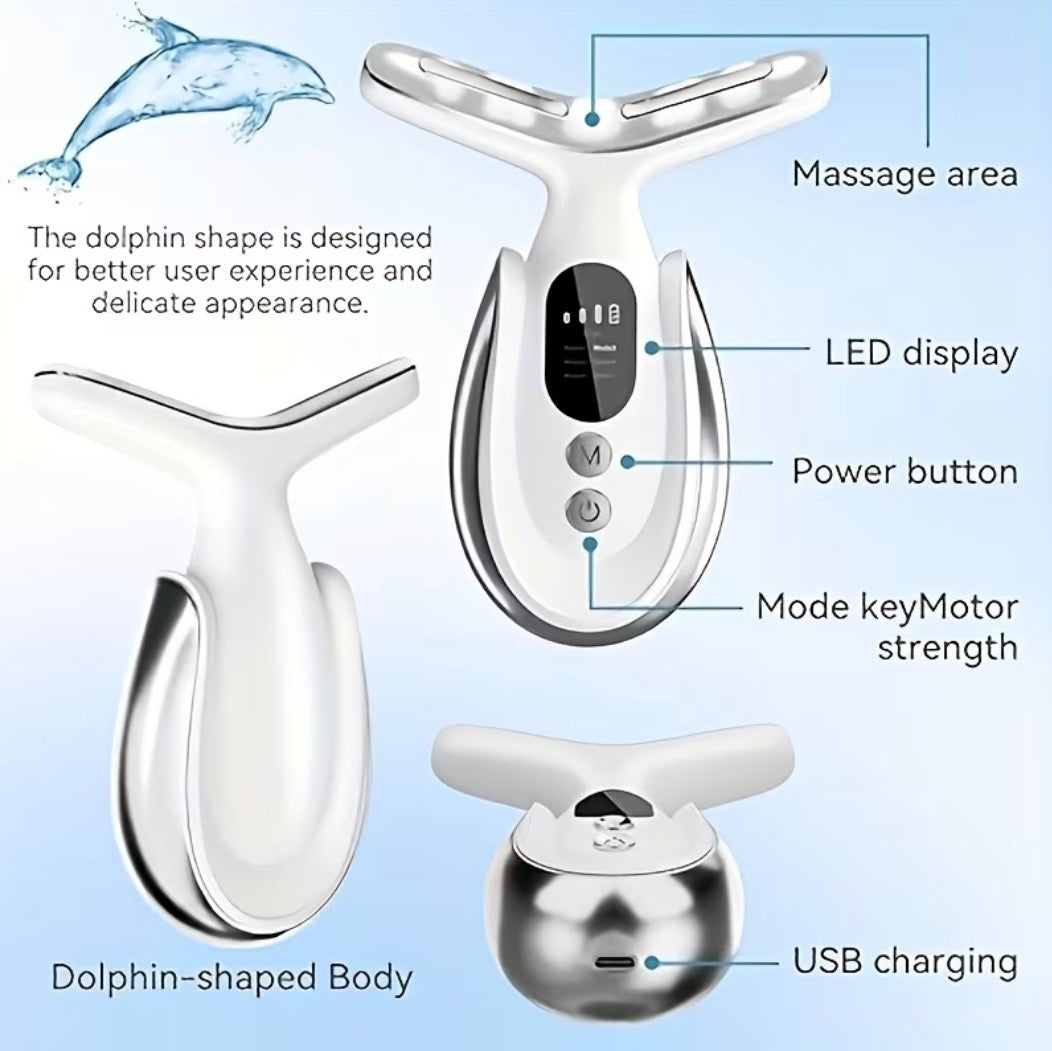 7-Color LED Neck & Face Sculpting Device