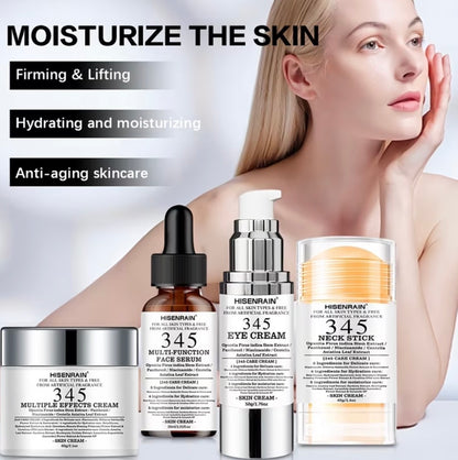 HISENRAIN 345 Skincare Set – Ceramide, Retinol & Hyaluronic Acid Formula