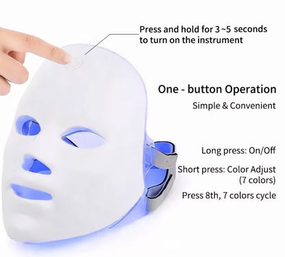 7-Color LED Beauty Mask