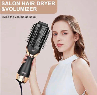 2-in-1 Hot Air Styler & Ionic Hair Dryer – Dry, Smooth & Curl with Ease
