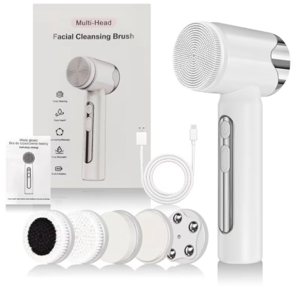 6-in-1 Facial Cleansing Brush